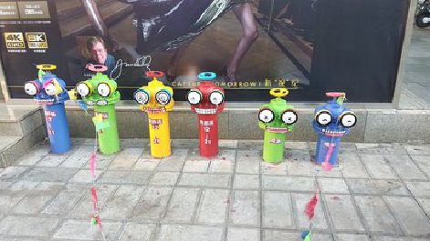 祥云商业区彩绘