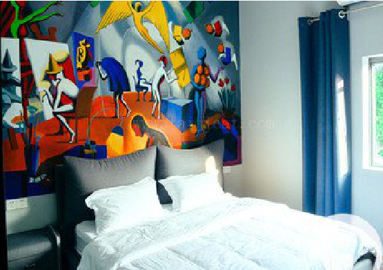 祥云对于酒店的墙体彩绘而言更注重哪些方面?