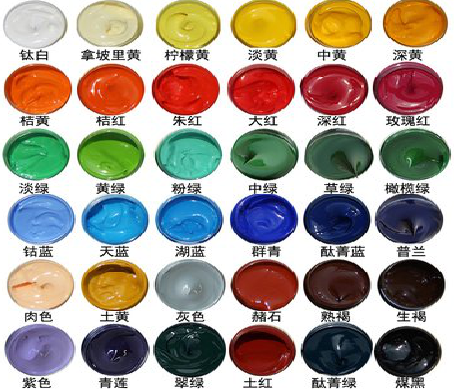 祥云墙绘颜色的选择有讲究。