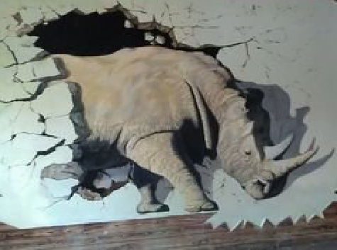 祥云在墙绘中，如何绘制3D效果？